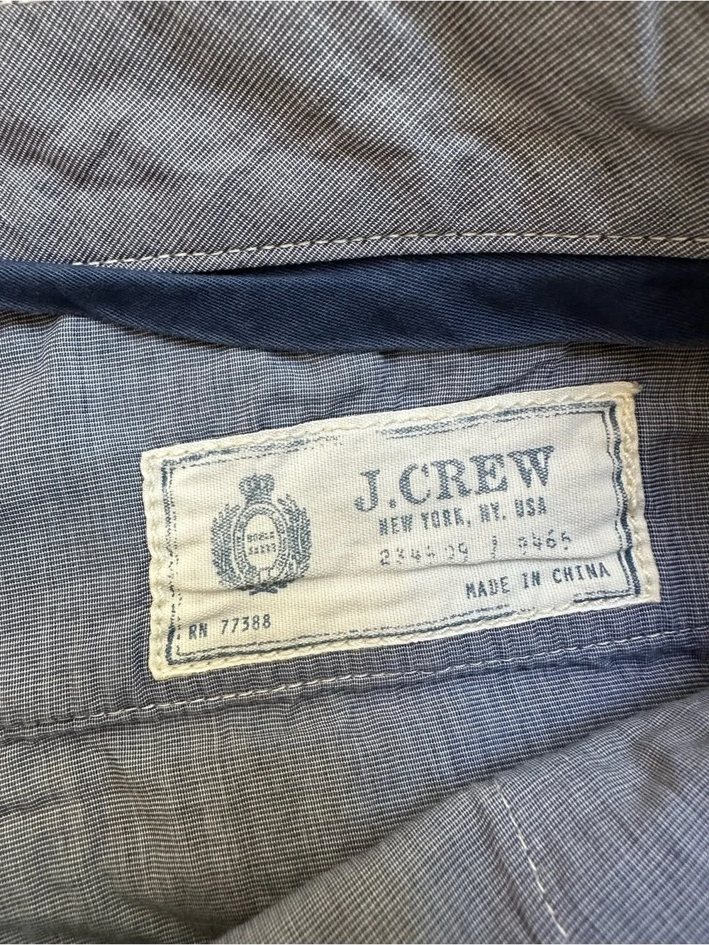 J.CREW - MENS CHINO SHORTS - SIZE 35